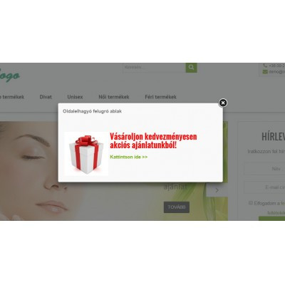 Egyszerű popup: főoldali popup Egyszerű popup: főoldali popup